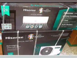 hisense brand new split ac 1ton warranty 5