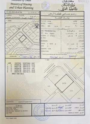 Residential Land for Sale in Muscat Amerat