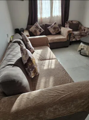Safat Home Brown Sofa Set for Sale – 3+2+1 Seater