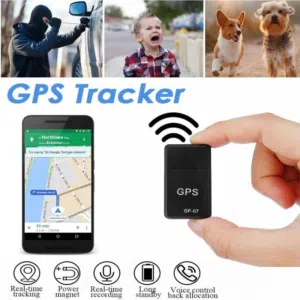 جهاز تتبع GPS  جهاز الحمايه والتتبع وتسجيل صوت  الاول  يوجد به مغناطيس في حالة إلصاقه في سياره جهاز