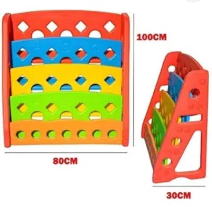 مكتبة اطفال بلاستك مقوى للكتب والقصص متوفر خدمة التوصيل لجميع المحافظات