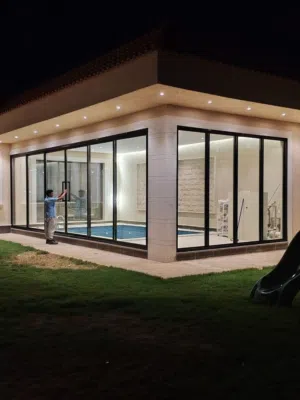 تصميم وتنفيذ البيوت الأوروبية بالمزارع والاستراحات والاكواخ والمطاعم والفودتراك والشاليهات والكرافان