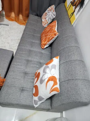 L-shaped sofa