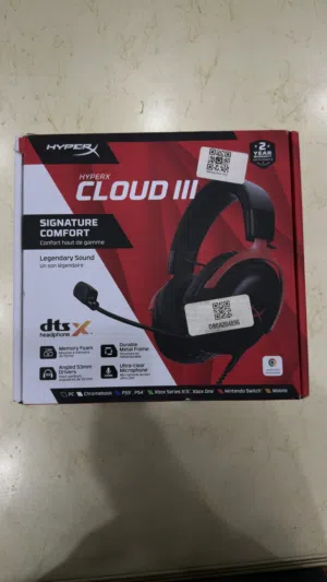 Hyper x cloud 3 سماعة هايبر اكس كلاود 3 جديدة