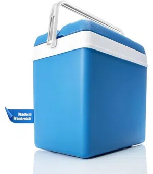 2 cool boxes with ice packs