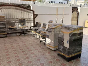 معدات مكتبيه مستخدمه للبيع