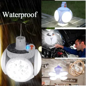 كره الاناره الخماسيه قابله للشحن الشمسي والكهرباء القطعه