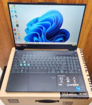 للبيع لابتوب جيمنق  Asus Tuf Gaming 15.6 144 hz i7 13Gen 32 DDR5/1TBSSD/4070 8GB RTX