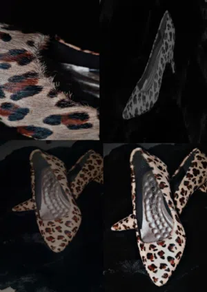 صباط بجلد نمر حر واصلي