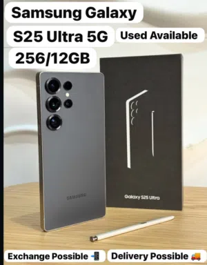 Samsung Galaxy  S25ultra  5G 256/12GB  Amazing phone with original Samsung waranty 5 months