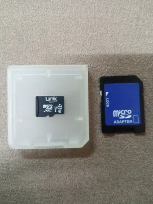 بطاقة ذاكرة Micro SD سعة 64GB مع محول SD - ماركة Link Tech اصلية قرأه سريعه