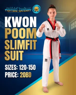 KWON Poom Slim Fit Taekwondo Suit