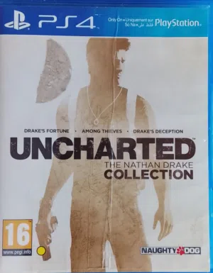 UNCHARTED لعبة  استخدام بسيط