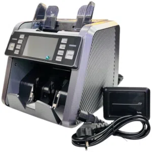 ماكينة عد النقود الشاملة معتمدة للمحال التجارية والبنوك