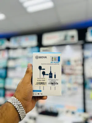 Boya M1DM Dual Lavalier Mic in Muscat / Brand New