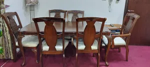 Dining table with 6 chairs