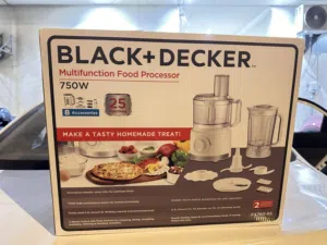 محضرة الطعام متعددة الوظائف من بلاك آند ديكر (Black+Decker Food Processor) الغنية عن التعريف!