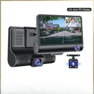 كاميرا داش ثلاثية للسيارة بضمان - DENEX