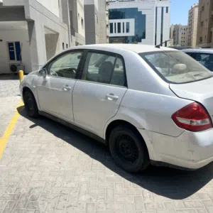 نيسان تيدا 2009 بحاله ممتازه