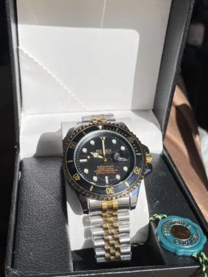 Rolex Submariner Two Tone – Black Edition Super clone ( AAA) اعلى صنف