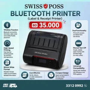 Bluetooth Thermal Printer for Labels & Receipts