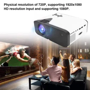 LED Projector استمتع بتجربة سينمائية كاملة في بيتك مع جهاز العرض الذكي LED Projector.