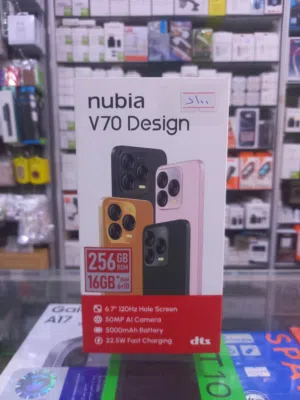 تلفون جديد ماركة زي تي nubia V70 رام 16 مساحة تخزين 256