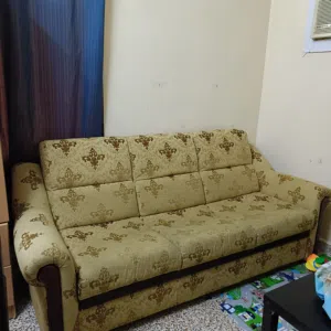 Sofa with out any damage-28 (Single Bed and single Metal Cot-10)