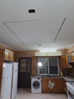 كافة اعمال الدهان والجبس بورد وبديل الرخام والخشب