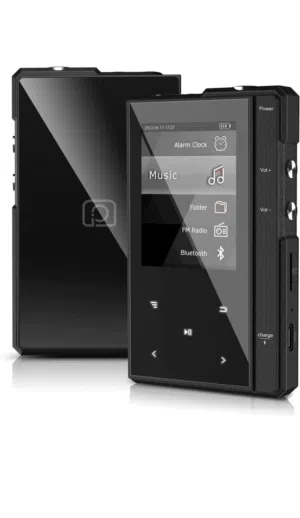 مشغل صوت MP3 وفيديو Z6 الاحترافي - ذاكرة 64GB - تصميم معدني فاخر