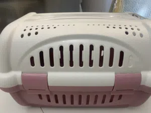 Pet carrier pink