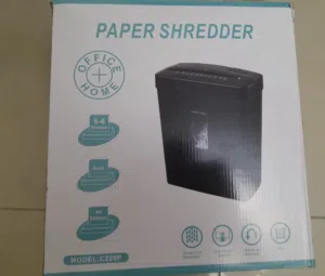 ماكينات تمزيق الورق ومستلزماتها