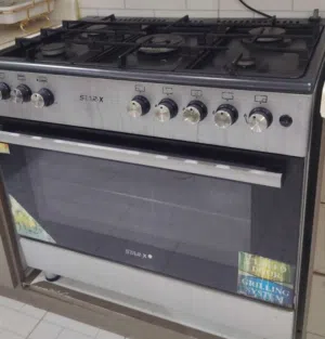 فرن غاز وكهربائي