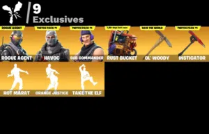 حساب فورت نايت 36 سكن نادر ورخيص