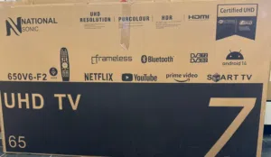 شاشة ناشونال سونيك 65 بوصة