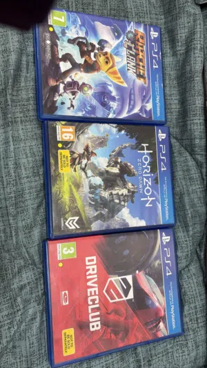 3 سيديات ps4