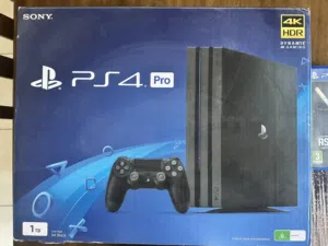 PS4 Pro Slim 1TB 4K with six games and two controllers