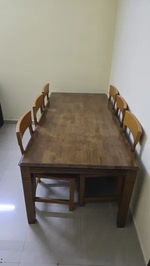 6 Chair Dining Table for sale 30BD