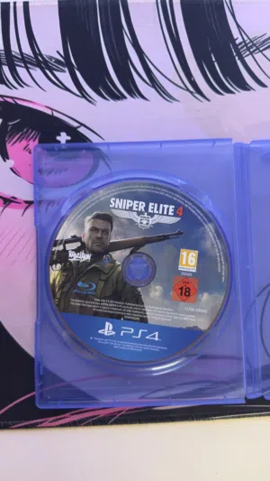 شريط بلستيشن 4 لعبة sniper elite 4