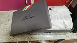 حذاء رجالي  ماركة باباروزا.  زيادة الطول