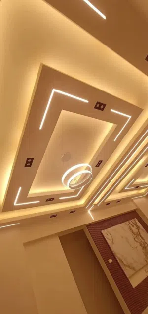 مقاول جبس بودر وجميع أعمال الباركي شيبورد بديل رخام بديل خشب