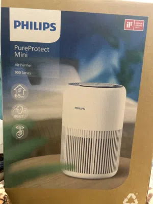 منقي هواء فيليبس يخدم مساحه 65 متر مربع ينقي بنسبه 99,97
