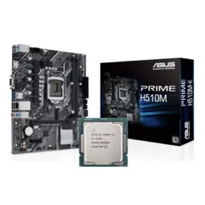معالج i3-10100 ومذربورد Asus prime h510M للبيع معًا