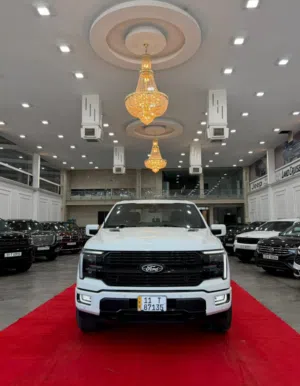 فورد f-150 موديل 2024 فئة platinum خليجية وكالة وضمان شرقة القاصد 5 سنوات  ماشية 11 الف كيلو متر فقط