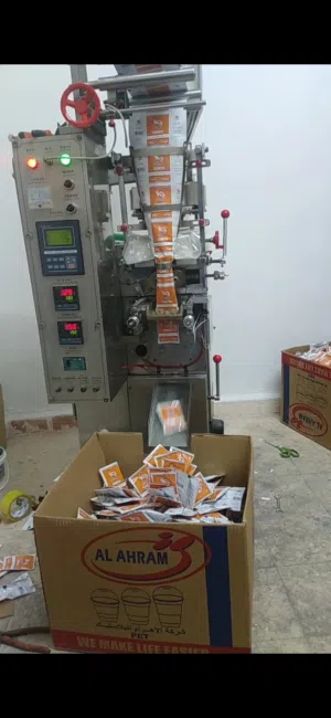 ماكينه تعبئه وتغليف  باودر اوبقوليات اوزان خفيفه