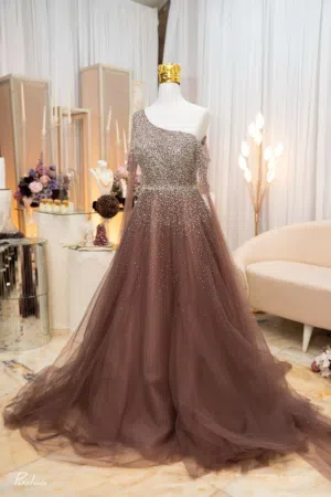 فستان خطوبة جديد جداً من onella fashion
