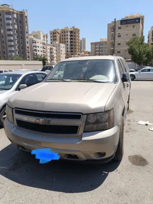 شيفروليه تاهو 2010 لون برونزي كهربائي مستعمل بحالة حادث خفيف وكامل المواصفات