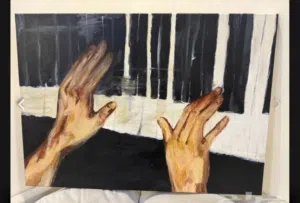 لوحه مرسومه يدوي