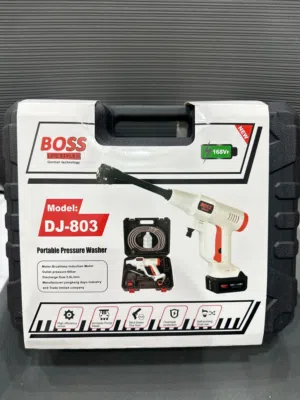 مسدس غسيل السيارات يعمل بالبطارية من شركة BOSS الاصلية