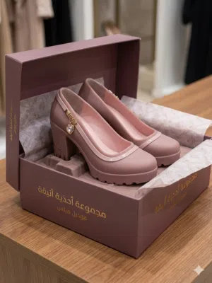 كعب مريح ومناسب لطلعات ومناسبات نمرة 38.